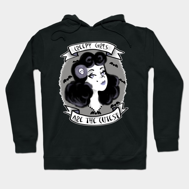 Creepy Girls Are The Cutest! Hoodie by StarkGravingMad